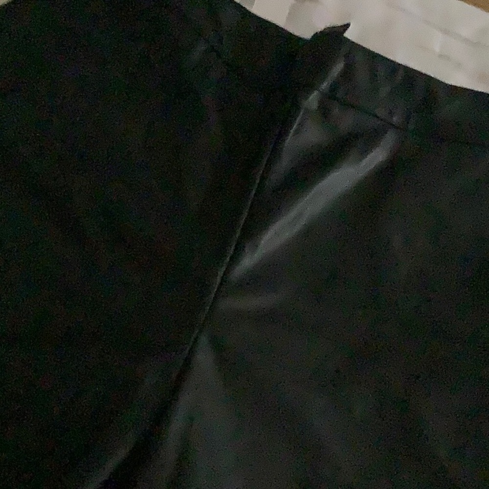 Women’s vegan leather shorts